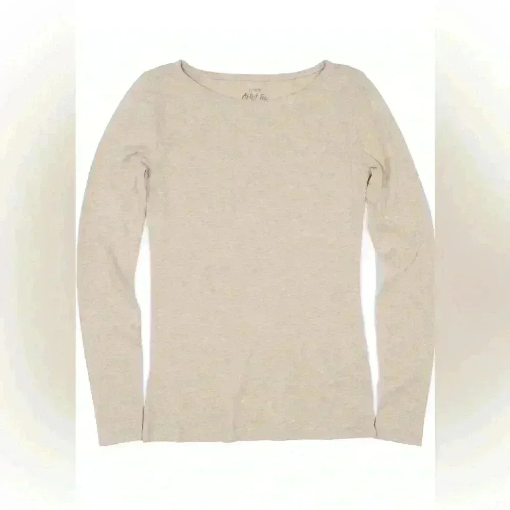J.Crew Mercantile Women's Long-Sleeve Artist Tee Size L - NWT